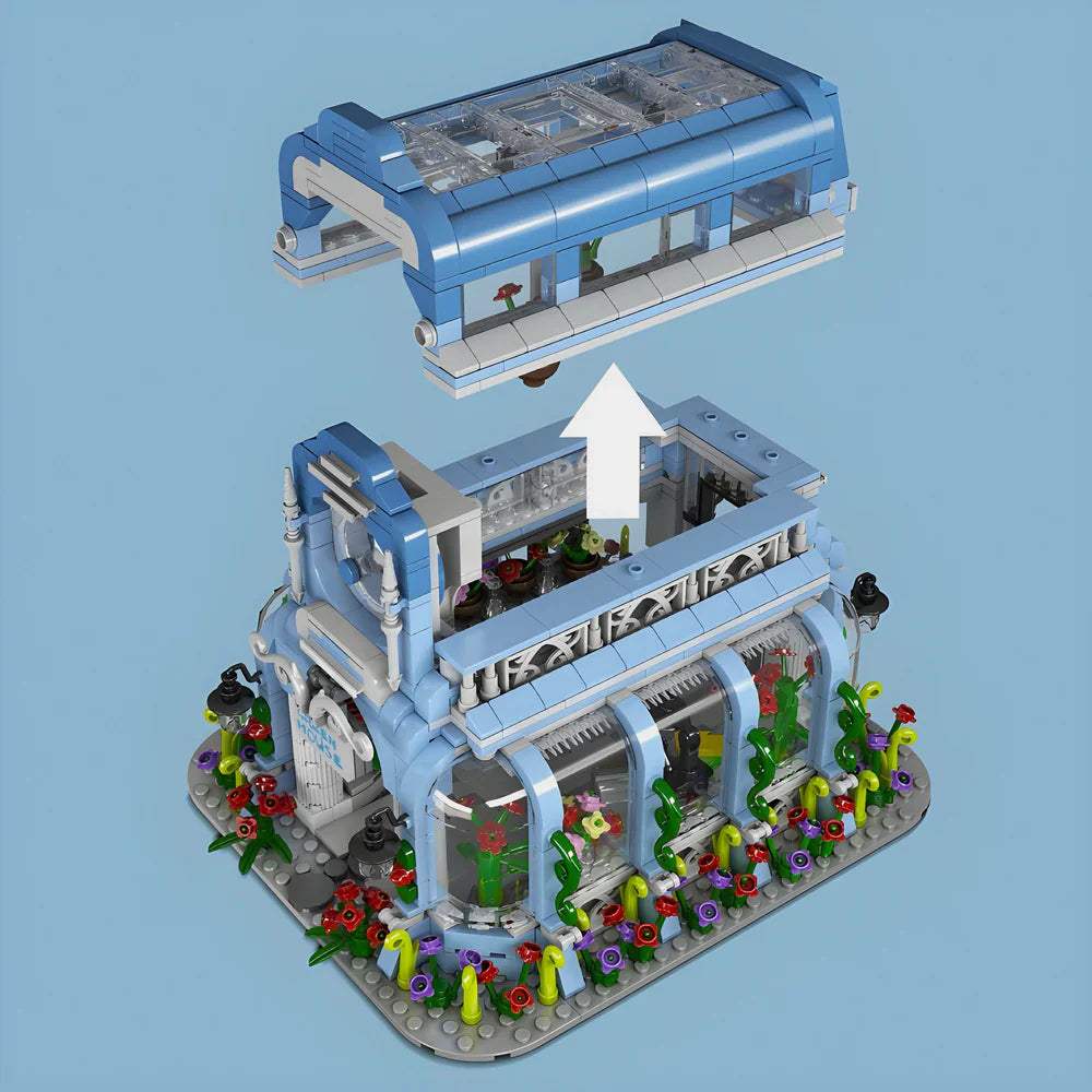 the Botanical Garden house 1290PCS