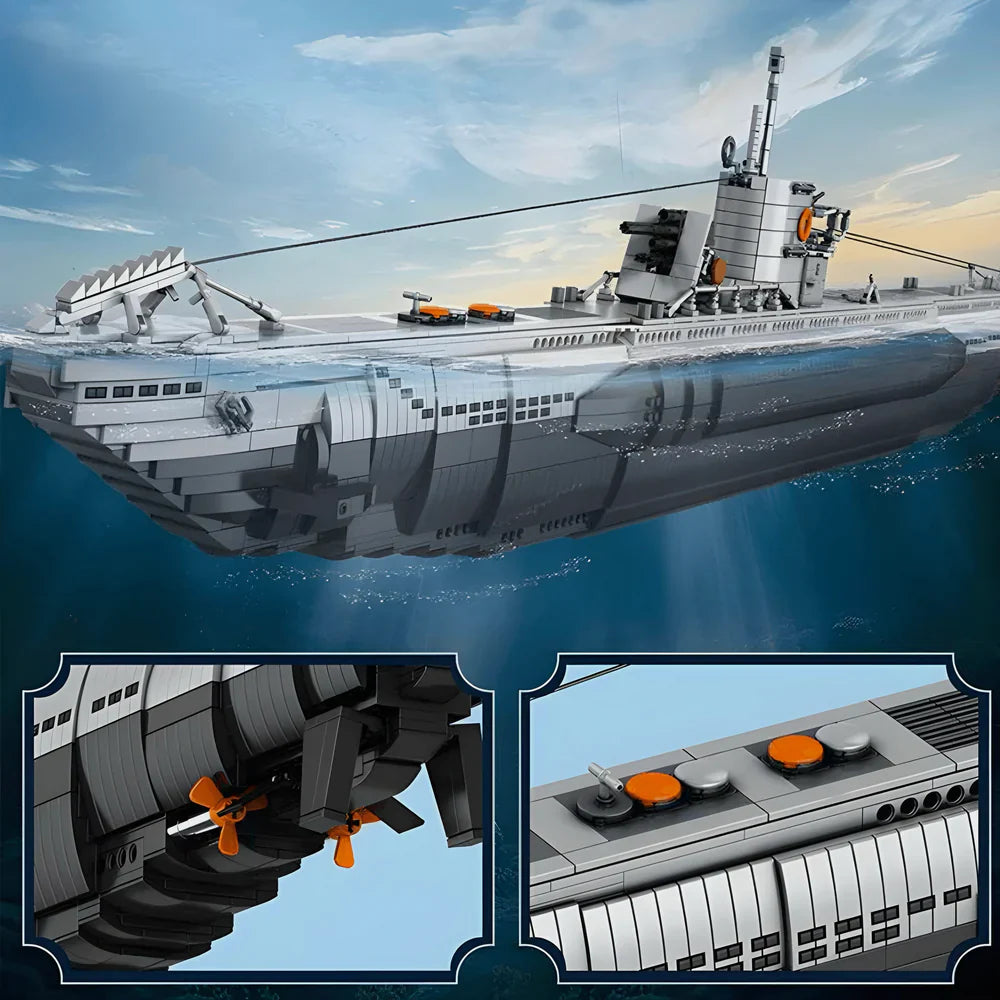 Limited Edition German U-Boat 3986PCS
