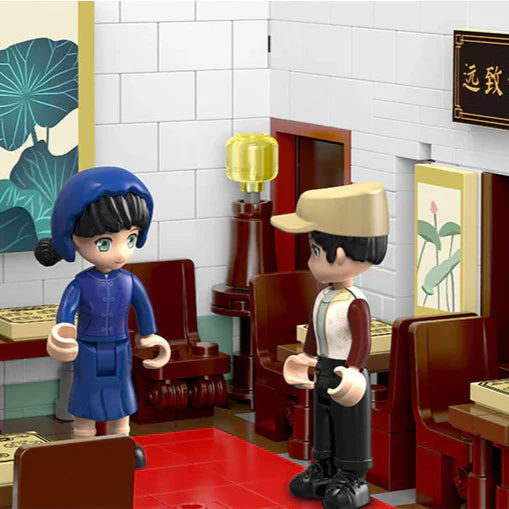 Riverside Town Teahouse 2673PCS
