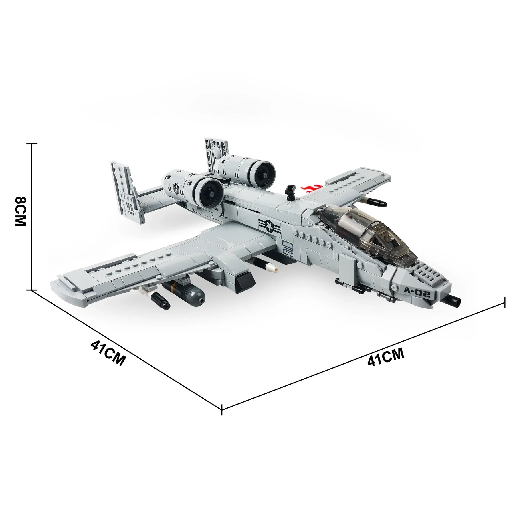 Military War Fighter 961PCS