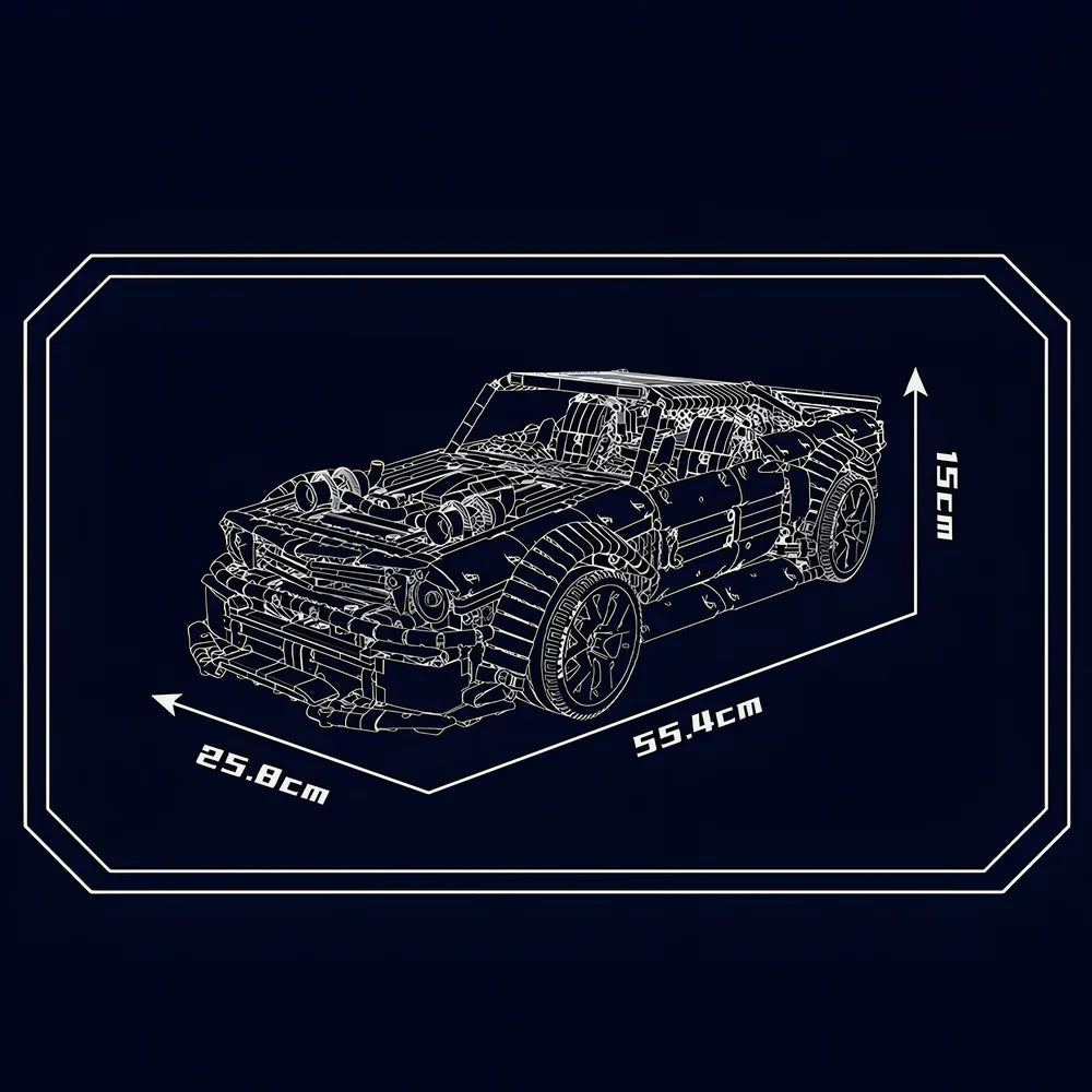 1400HP Monster Drifter 3201PCS