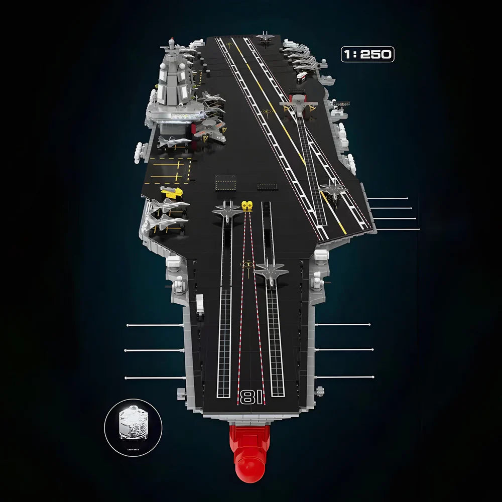 Aircraft Carrier 7017PCS
