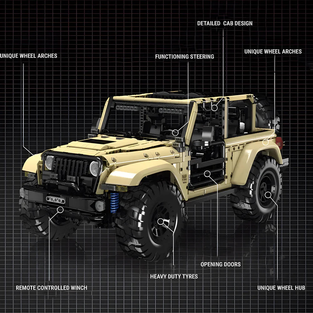 Desert Off-Road SUV 3621PCS