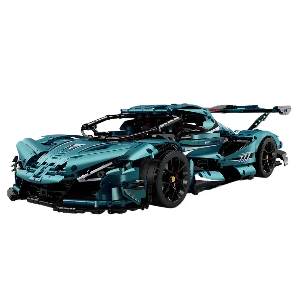 Blue Satin Emotion Series Hypercar 3468PCS