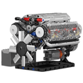 V8 Engine 534PCS