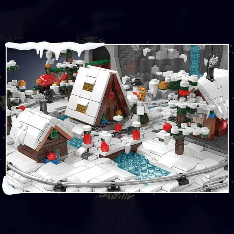 Christmas Train Fun Park 4232PCS
