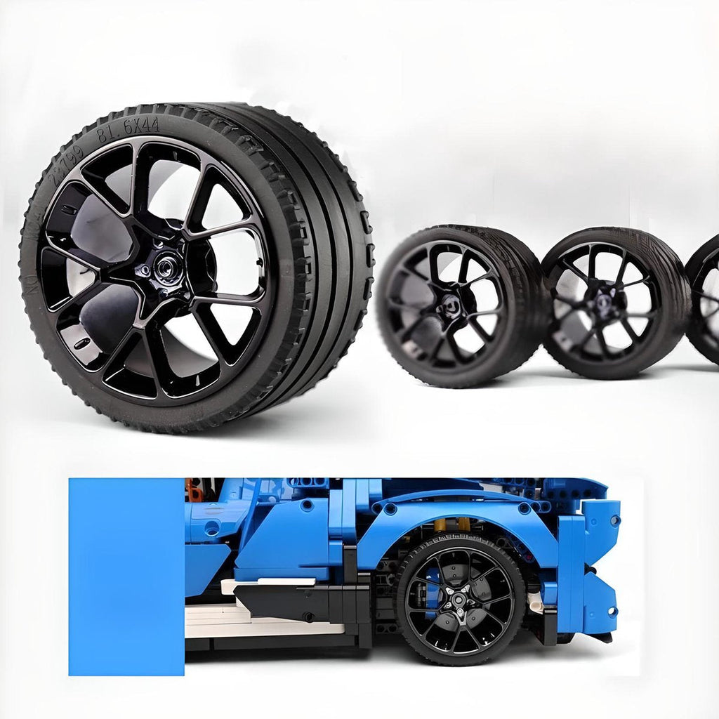 Blue French Hypercar 3858PCS