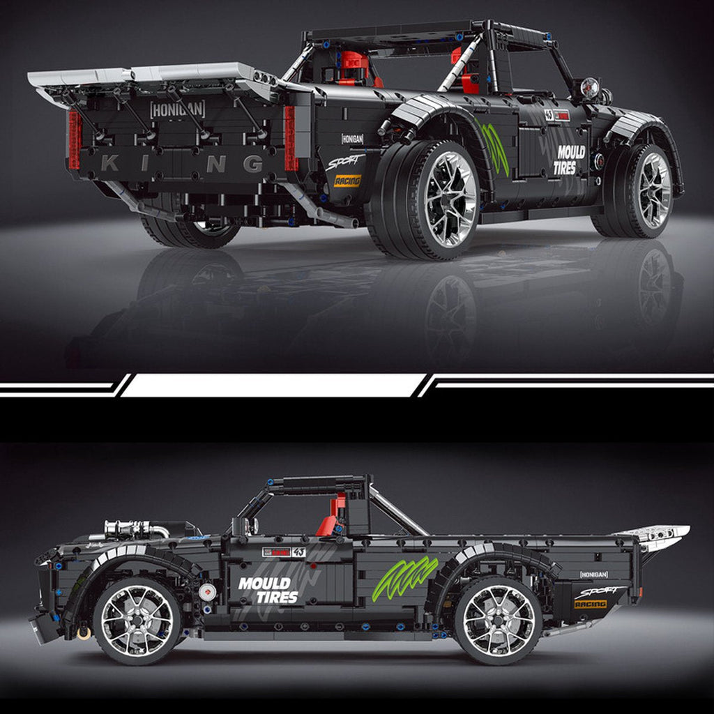 Stanced Pickup Truck 3695PCS
