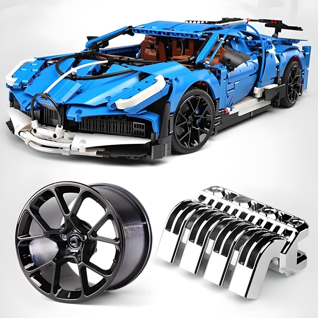 Blue French Hypercar 3858PCS