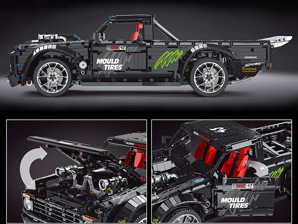 Stanced Pickup Truck 3695PCS