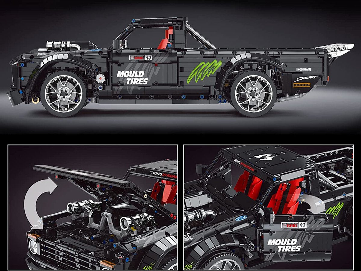 Stanced Pickup Truck 3695PCS