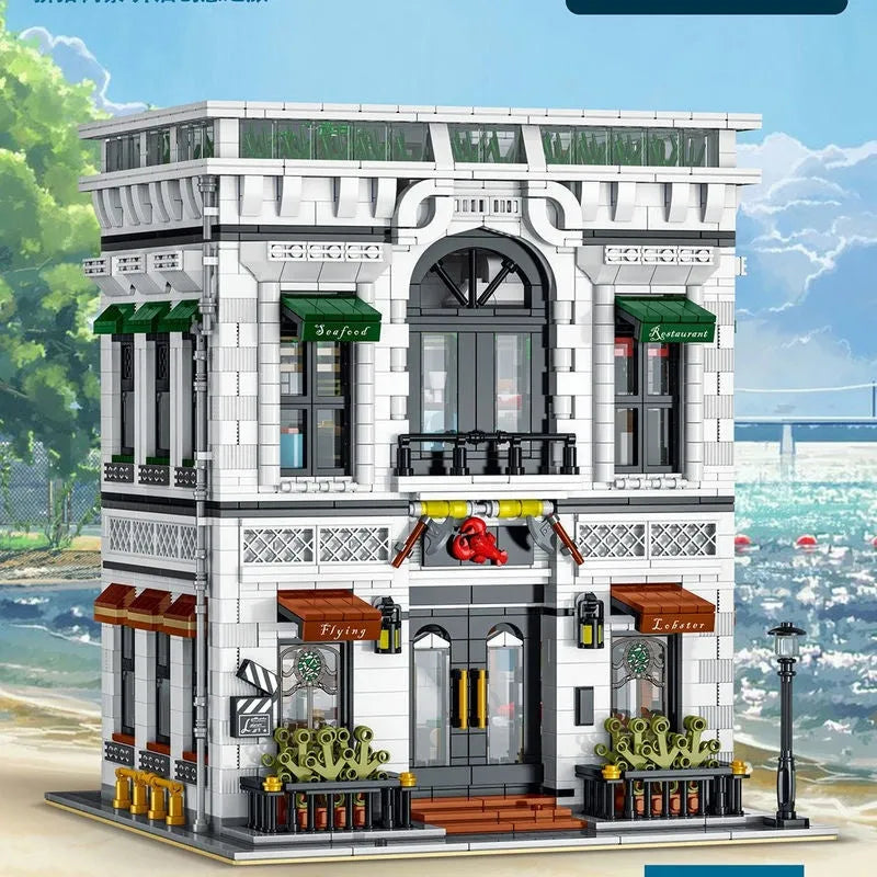 Seafood Restaurant 4132PCS
