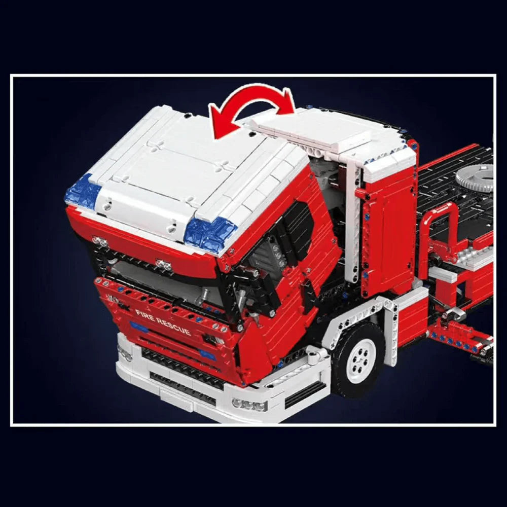 Ladder FireFighting Truck 4886PCS