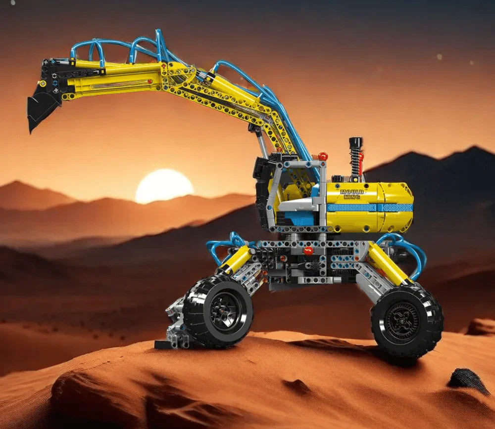 Terrain Excavator Engineering 1392PCS