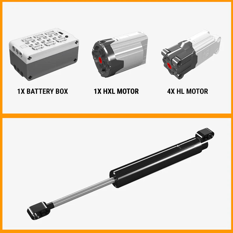 Heavy Duty Forklift Truck 4578PCS