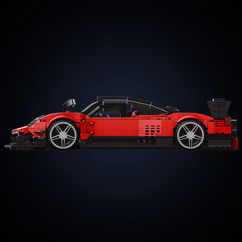 Red Speed Car Son Wind R 1278PCS