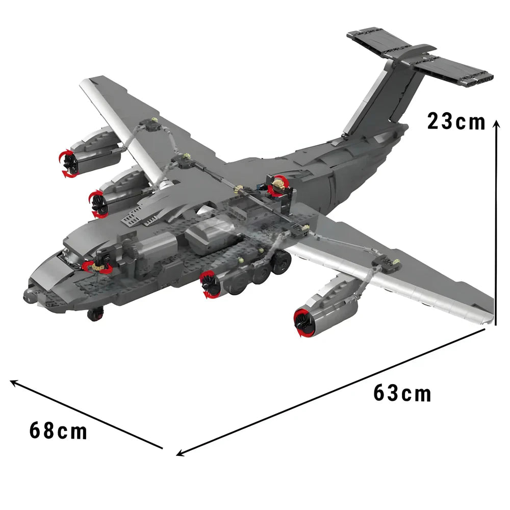 Y-20 Large Military Transport Aircraft 2202PCS