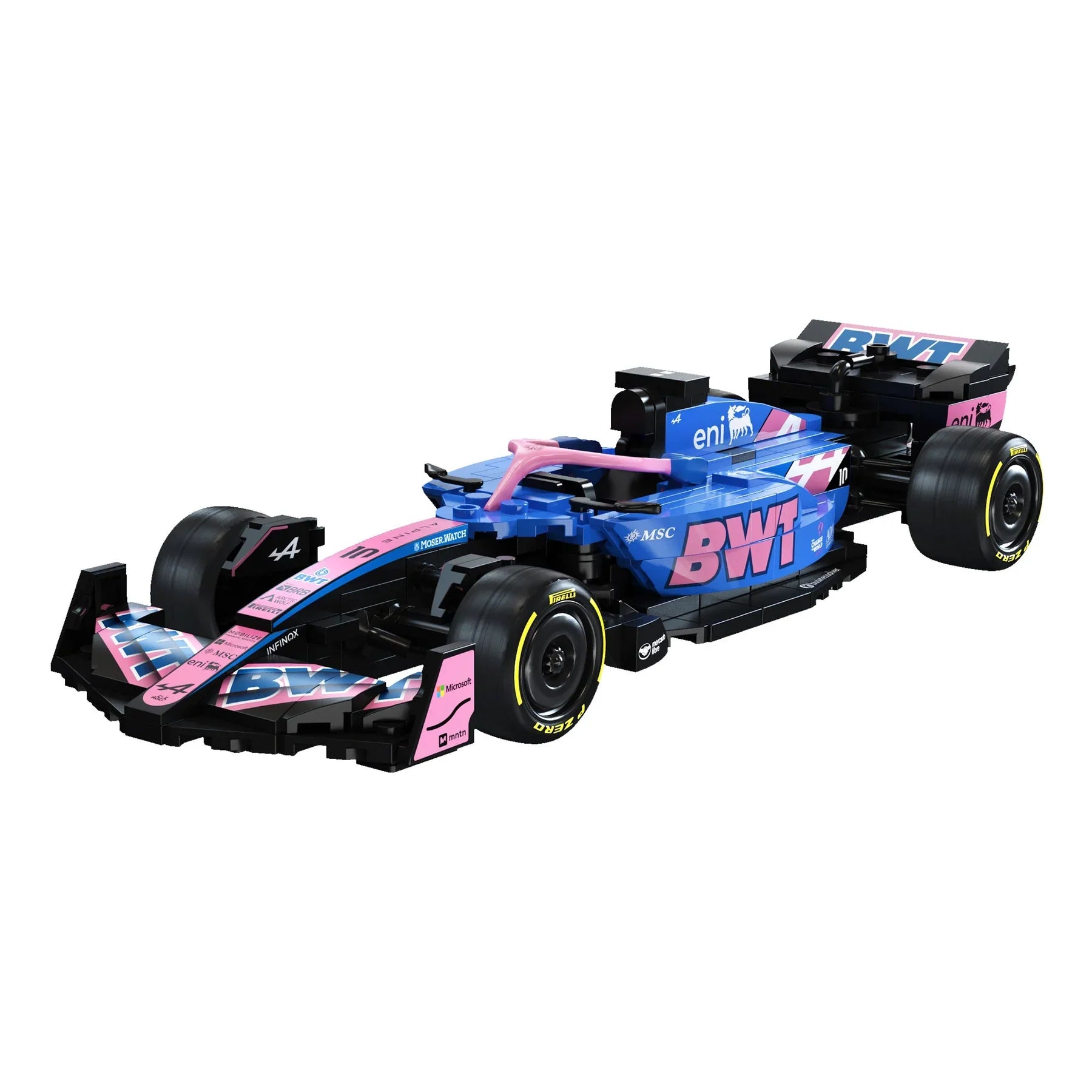 Mini Bricks Alpine F1 Team Car 302PCS
