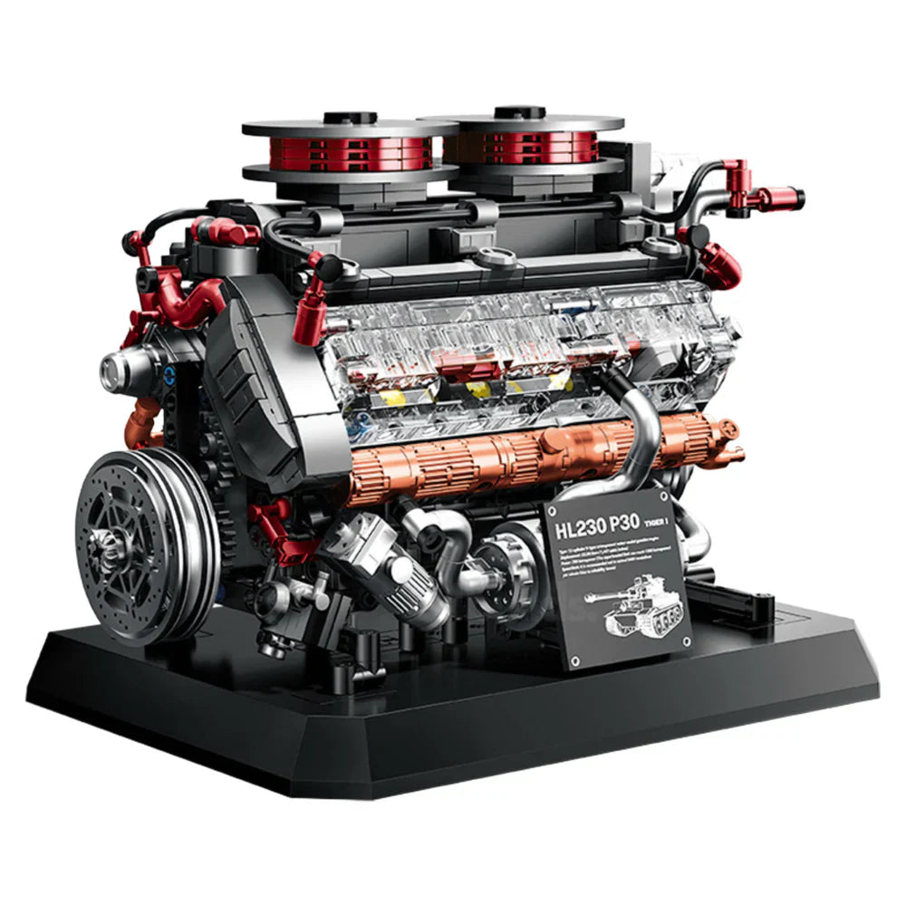 The Ultimate German V8 Tank Engine 1235PCS