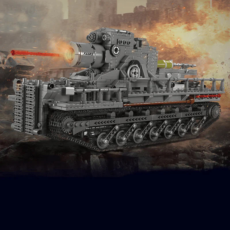 Motorized Karl Mortar Tank 1648PCS