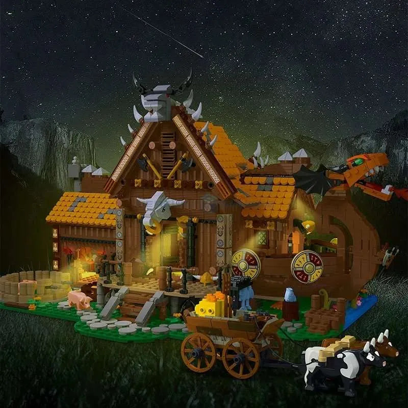 Vikings House 3129PCS