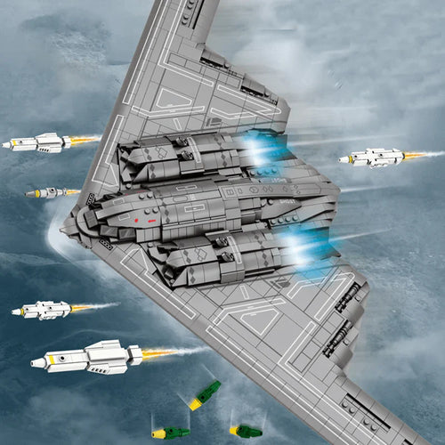 B2 Military Bomber Aircraft 2062PCS