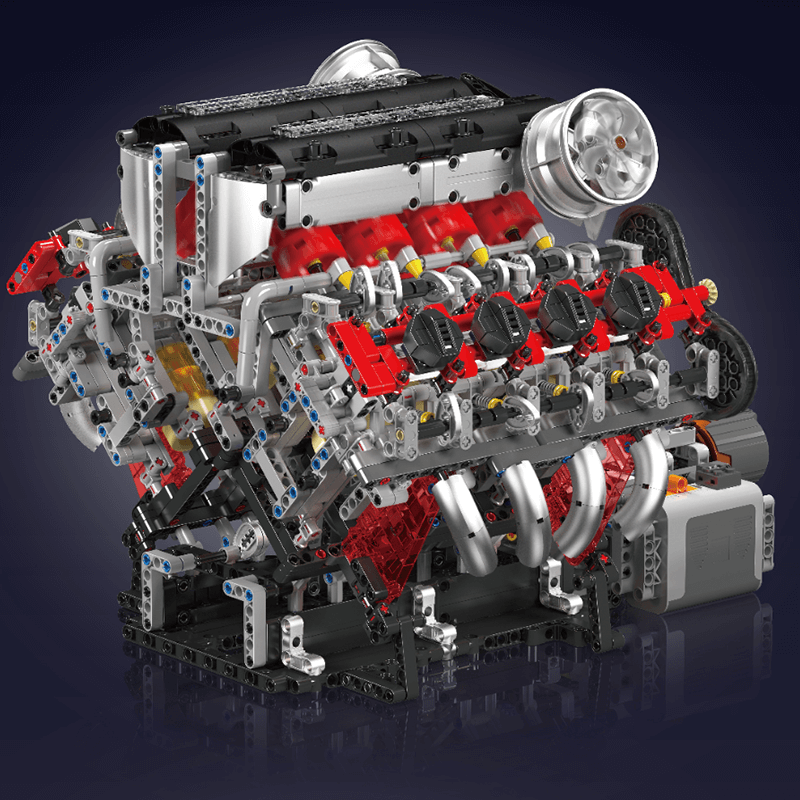 Italian V8 Engine 2718PCS