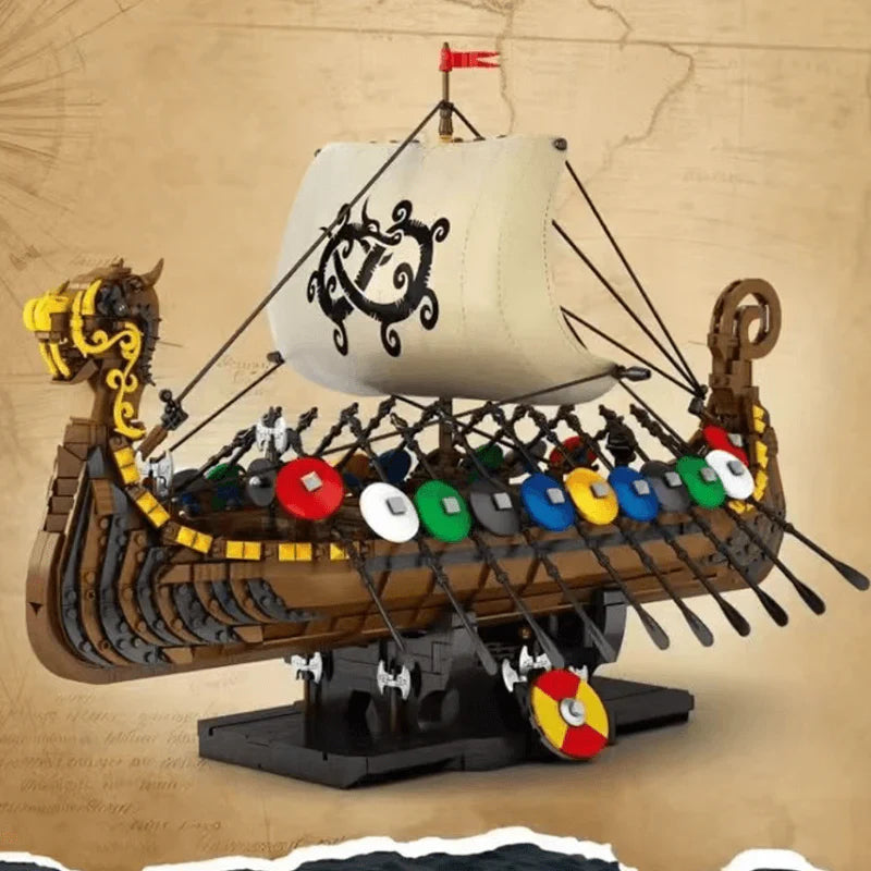 Viking Warship 2547PCS