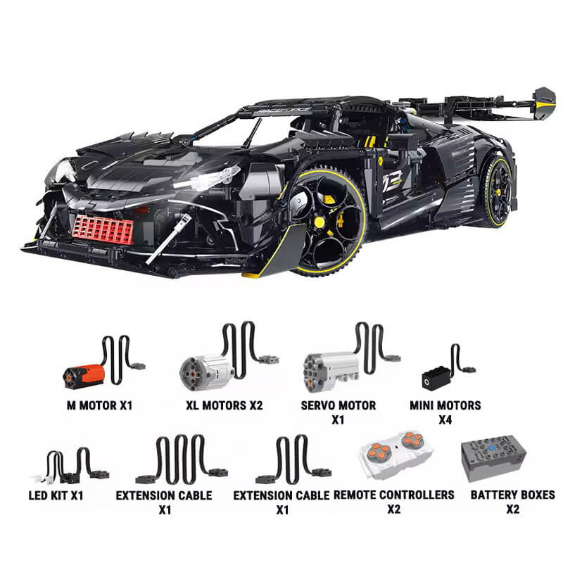 Track-Built German Supercar 3728PCS
