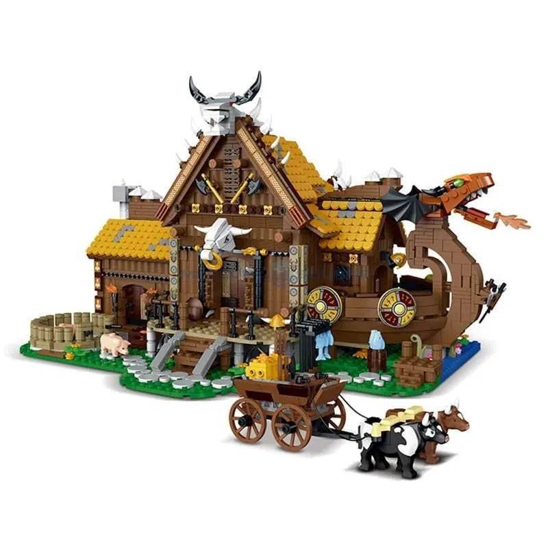 Vikings House 3129PCS