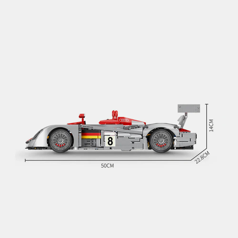R8 LMP 2000 Endurance Racer 2425PCS