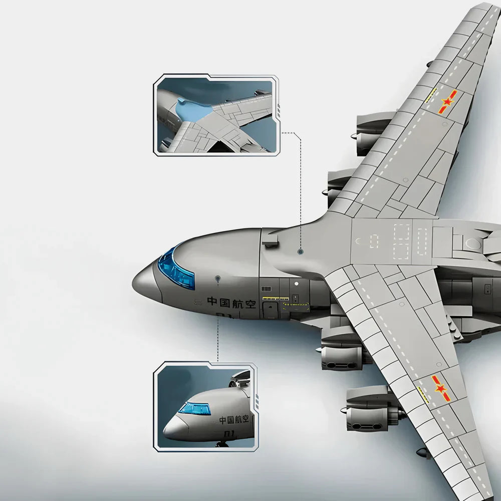The Ultimate Y-20 Transport Aircraft 1416PCS