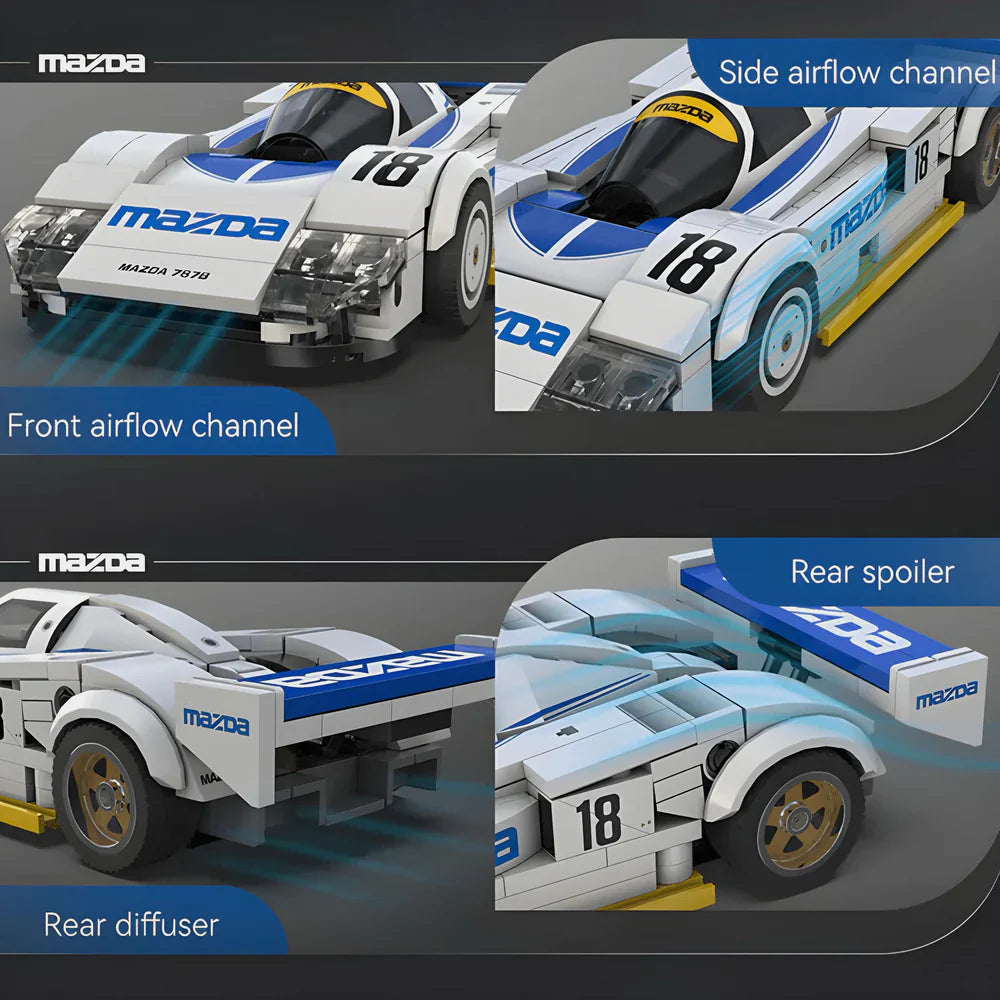 Mini Bricks Mazda 787B 241PCS