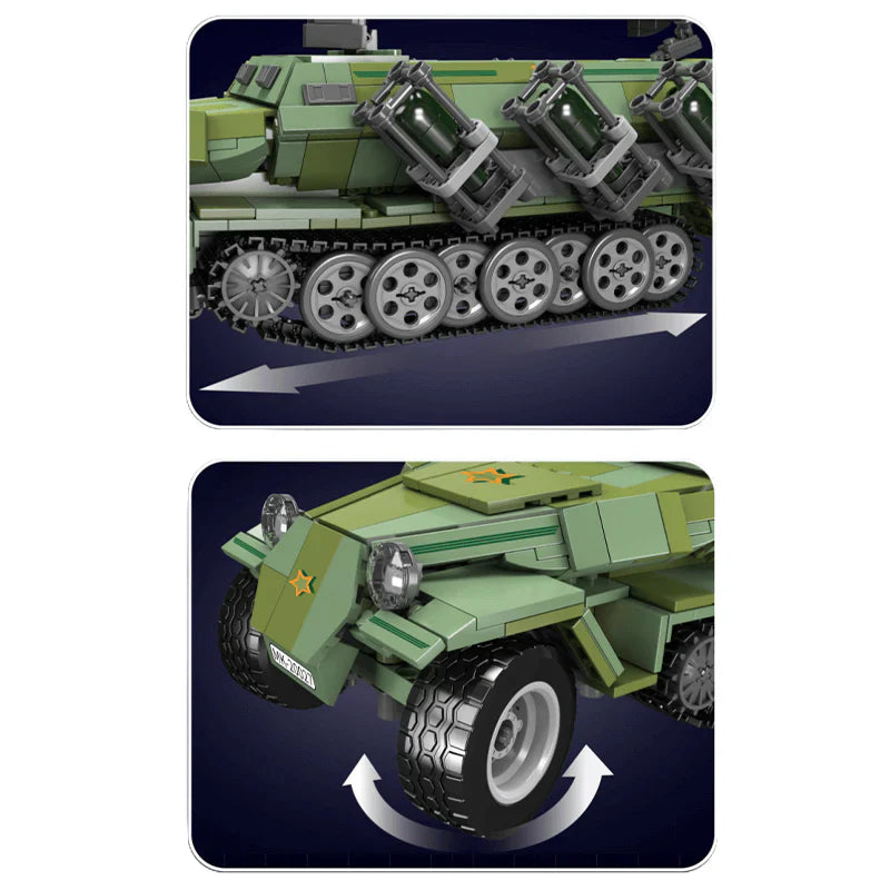 SD.KFZ.251/1 Tank 1298PCS