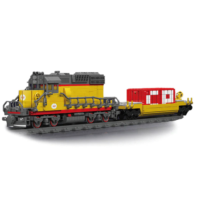 Motorized EMD SD40-2 Express Train 1170PCS