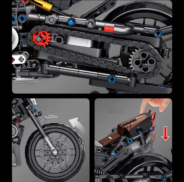 Devil Horn Bike 826PCS