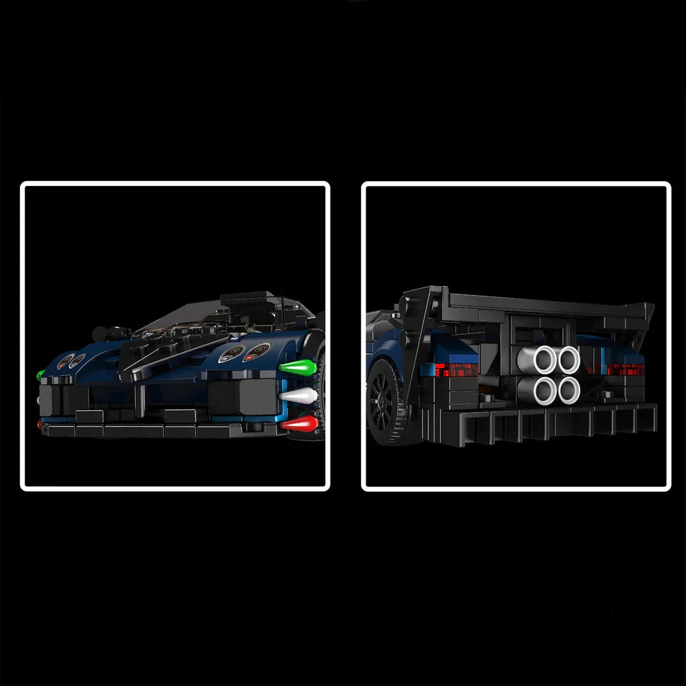Mini Bricks Italian V12 hypercar 446PCS