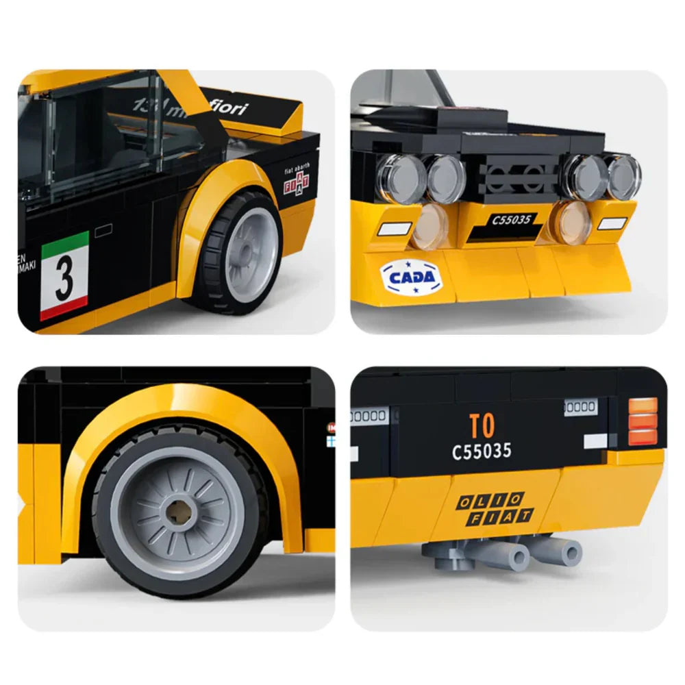 Mini Bricks 131 Abarth Classic Rally 256PCS