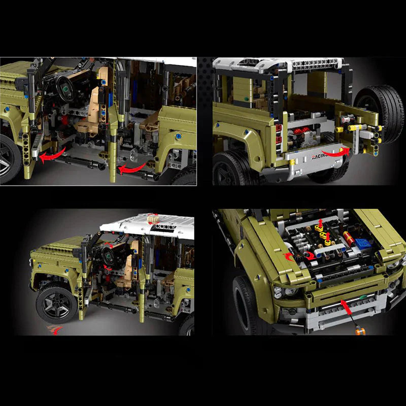 The Off Roaded Defender 2758PCS