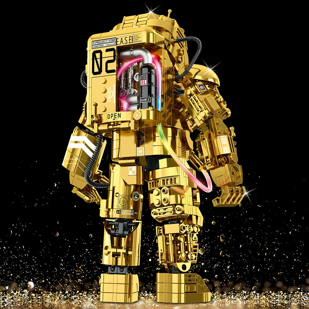 Gold Edition Astronaut Cosmic Explorer 992PCS