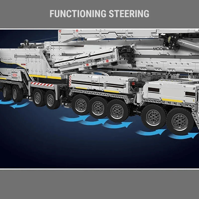 Motorized LTM11200 Crane 8506PCS