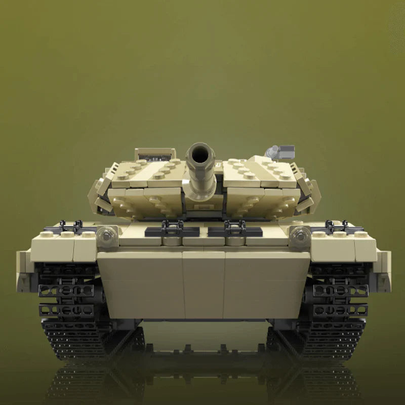 Motorized Leopard2 Tank 1091PCS