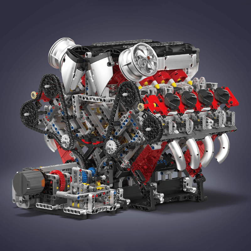 Italian V8 Engine 2718PCS