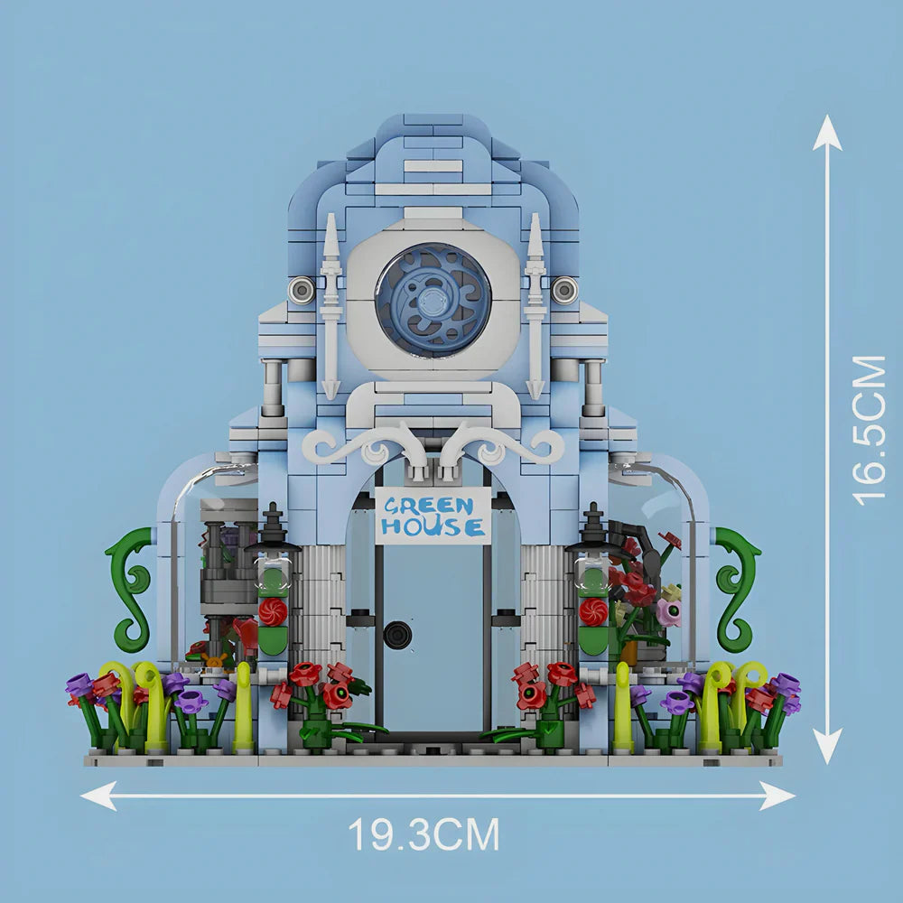 the Botanical Garden house 1290PCS