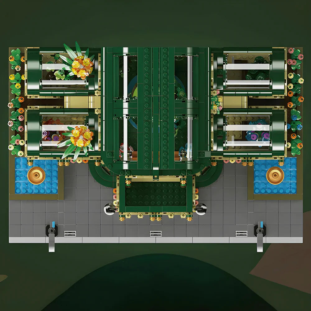 Dome Botanical Gardens Grand Glass Dome 3382PCS