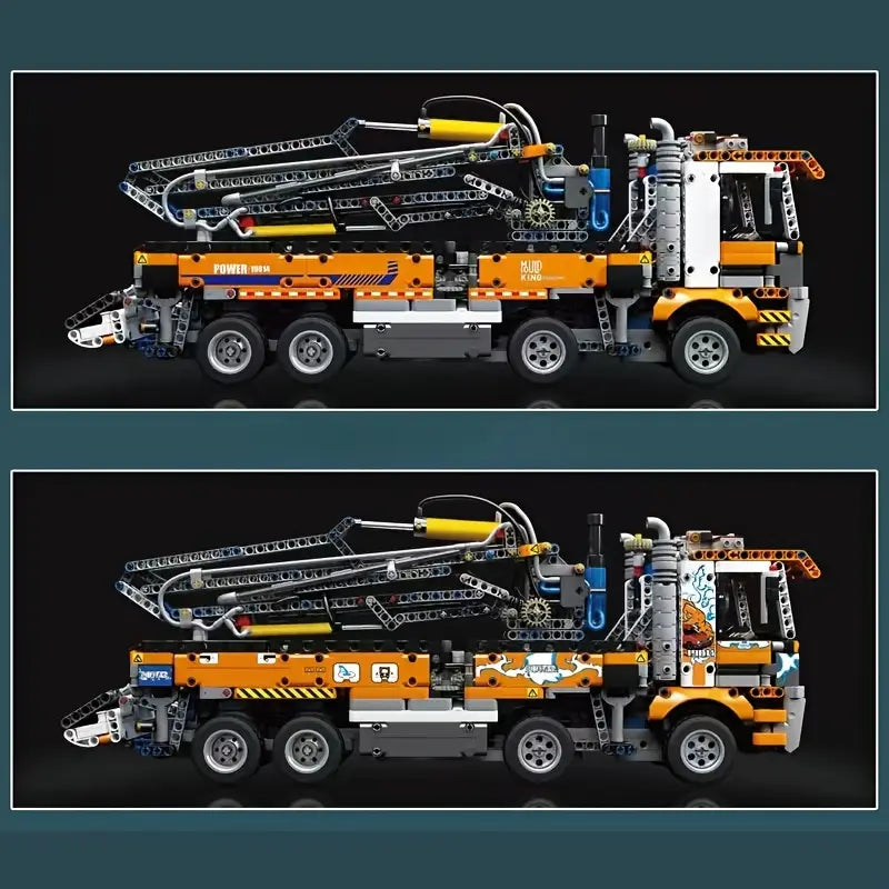 Heavy-duty Concrete Pump Truck 2098PCS