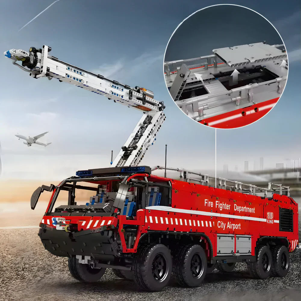 Fire Rescue Truck 6654PCS