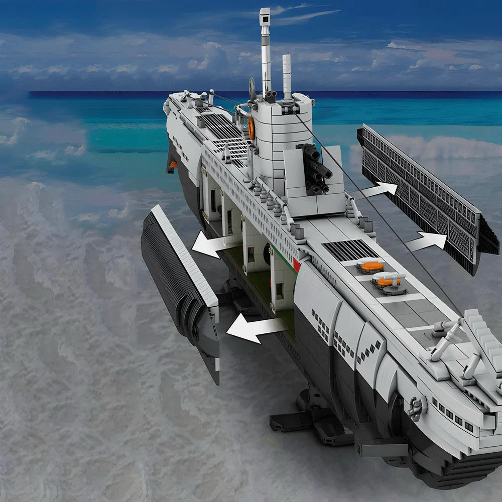Limited Edition German U-Boat 3986PCS