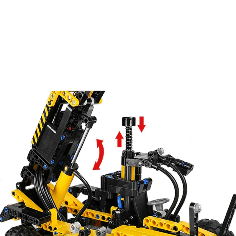 Pneumatic Telescopic Forklift 803PCS