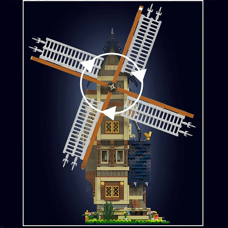 Medieval World Windmill 1584PCS